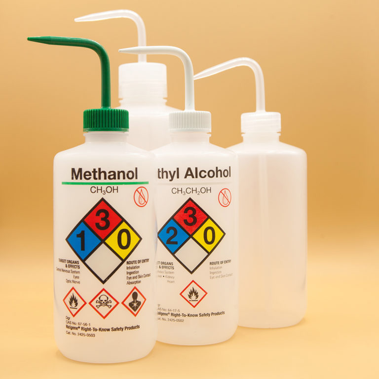 NALGENE WASH BOTTLES FOR METHANOL 500ML seahill.co.th