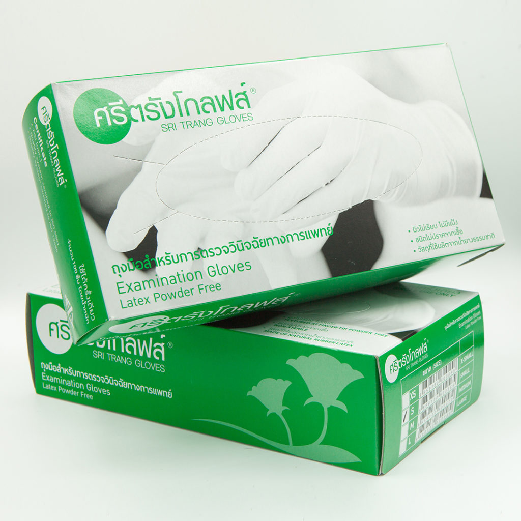 SRI TRANG Gloves Examination Gloves Latex seahill.co.th